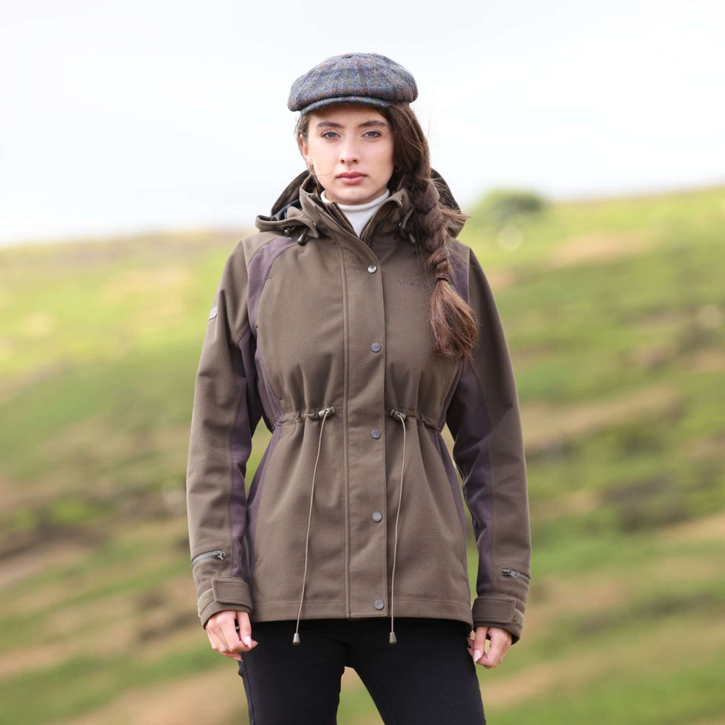 Aubrion by Shires Veste Heritage Olive foncé