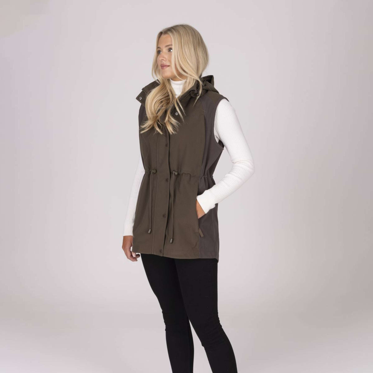 Aubrion by Shires Bodychauffant Heritage Olive foncé