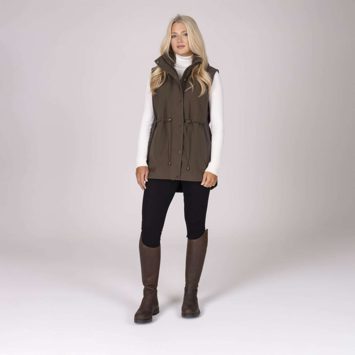 Aubrion by Shires Bodychauffant Heritage Olive foncé