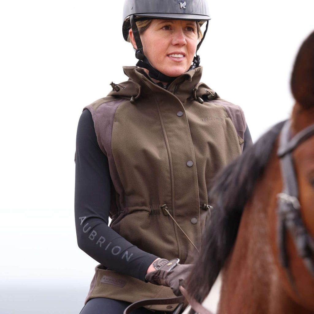 Aubrion by Shires Bodychauffant Heritage Olive foncé
