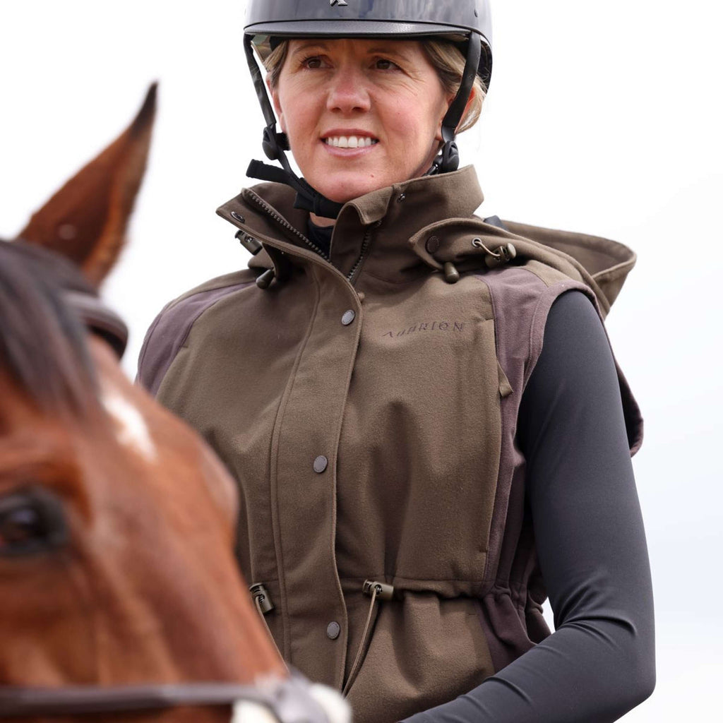 Aubrion by Shires Bodychauffant Heritage Olive foncé