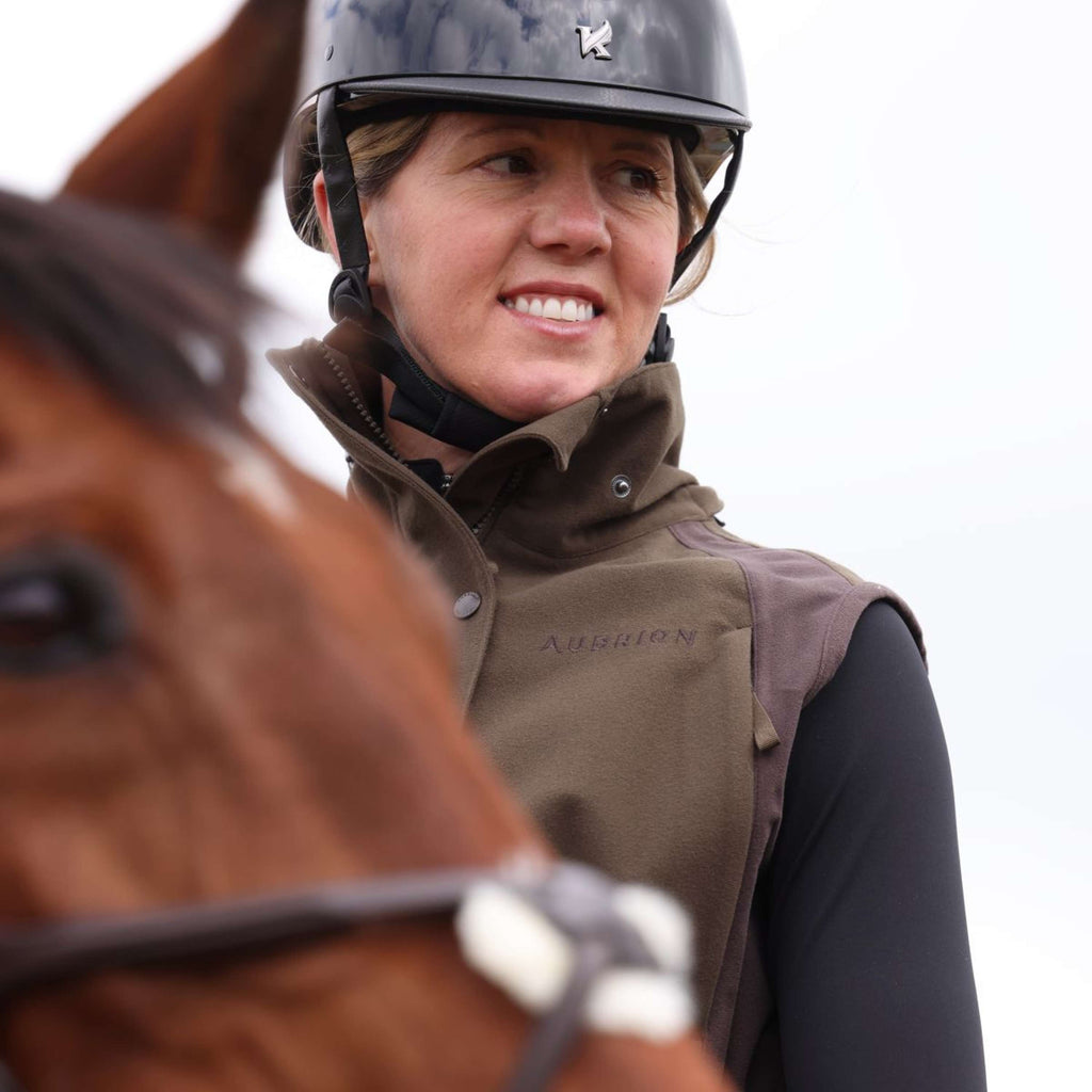 Aubrion by Shires Bodychauffant Heritage Olive foncé