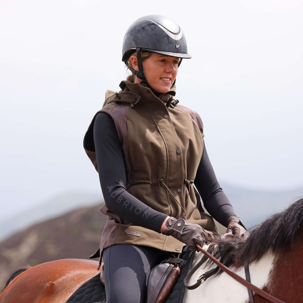Aubrion by Shires Bodychauffant Heritage Olive foncé