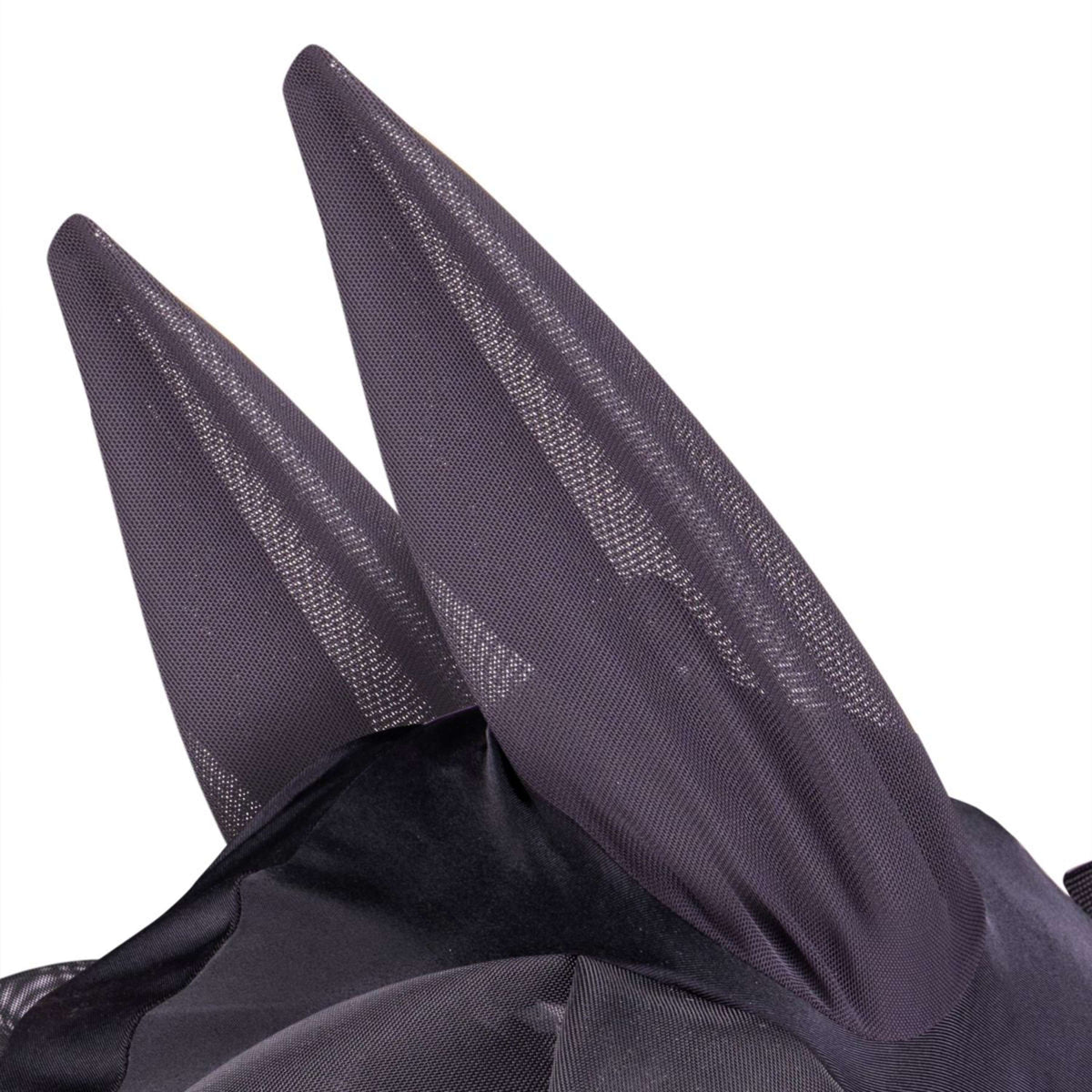 FlyGuard by Shires Masque Anti-Mouches Pro Stretch avec Oreilles et Franges Jet