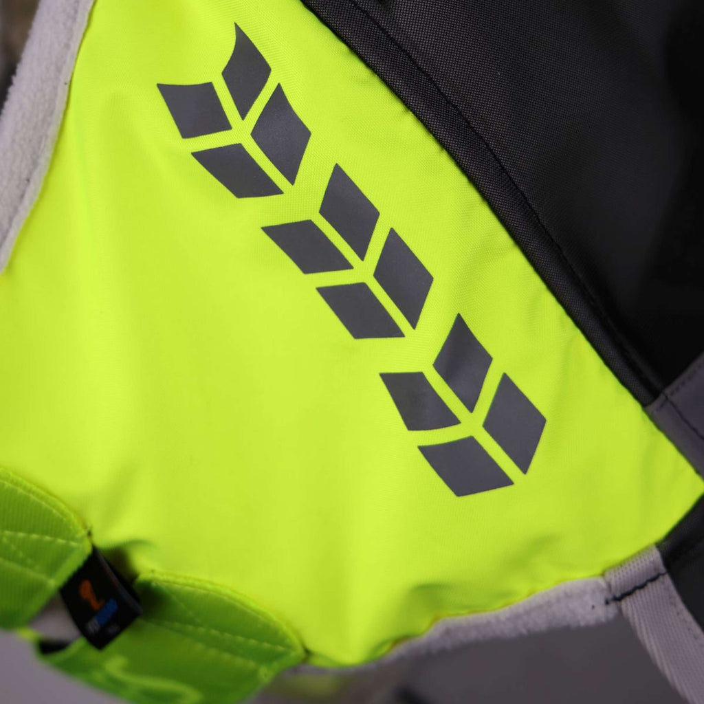 FlyGuard by Shires Masque Anti-Mouches Pro Hi-Viz Fine Mesh avec Oreilles Fluorescent-jaune