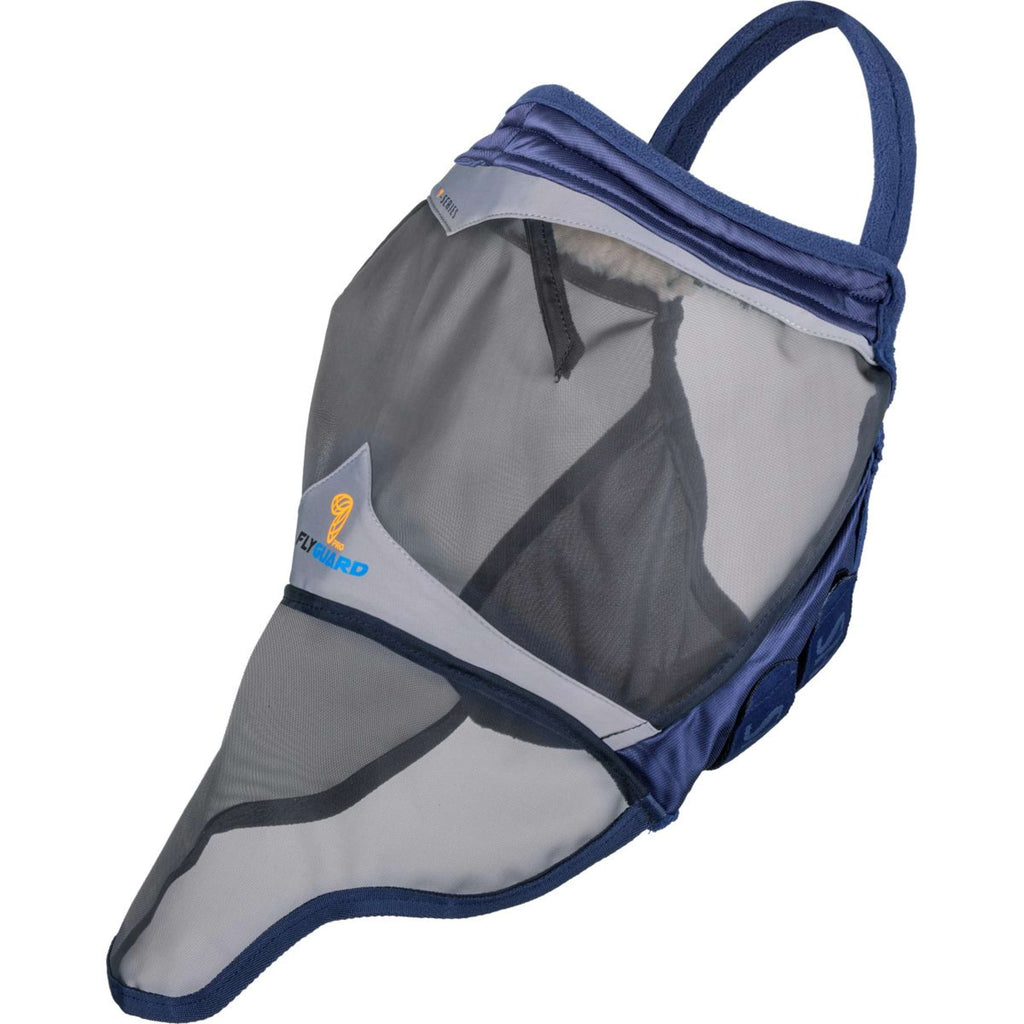 FlyGuard by Shires Masque Anti-Mouches Pro Fine Mesh sans Oreilles avec Nez Marin