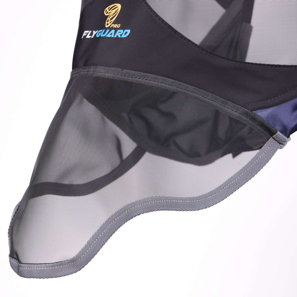 FlyGuard by Shires Masque Anti-Mouches Pro Deluxe avec Oreilles et Nez Marin