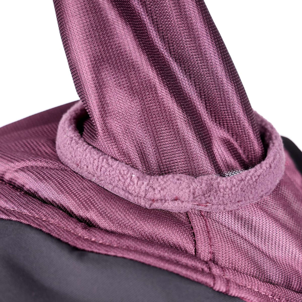 FlyGuard by Shires Masque Anti-Mouches Pro Deluxe avec Oreilles Black Cherry