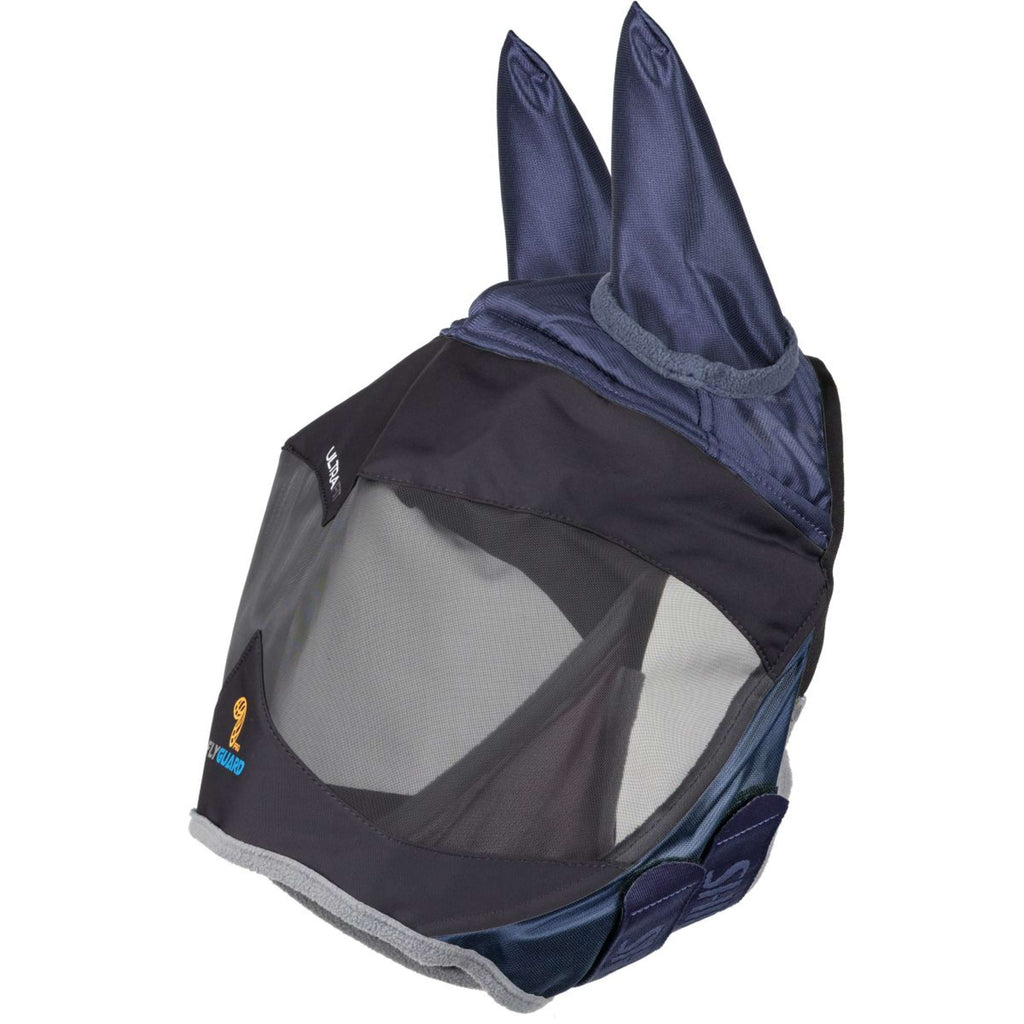 FlyGuard by Shires Masque Anti-Mouches Pro Deluxe avec Oreilles Marin
