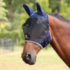 FlyGuard by Shires Masque Anti-Mouches Pro Deluxe avec Oreilles Marin