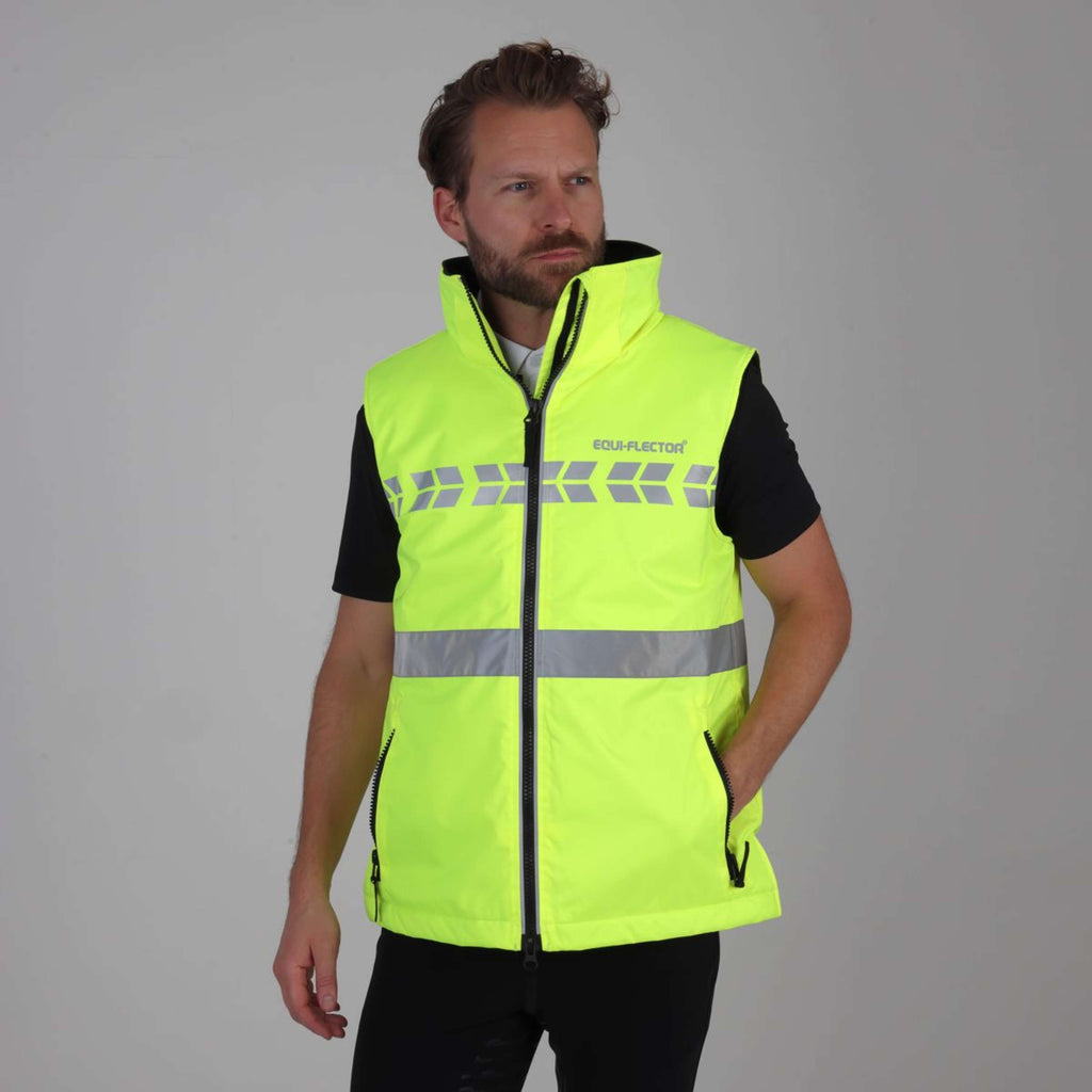 Equi-Flector by Shires Gilet Réfléchissant Jaune