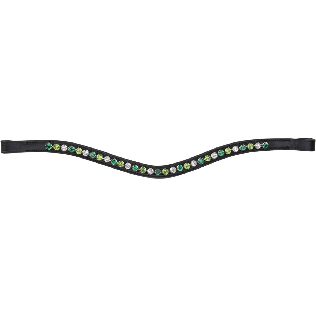 Velociti by Shires Frontal GARA Green Diamante Noir