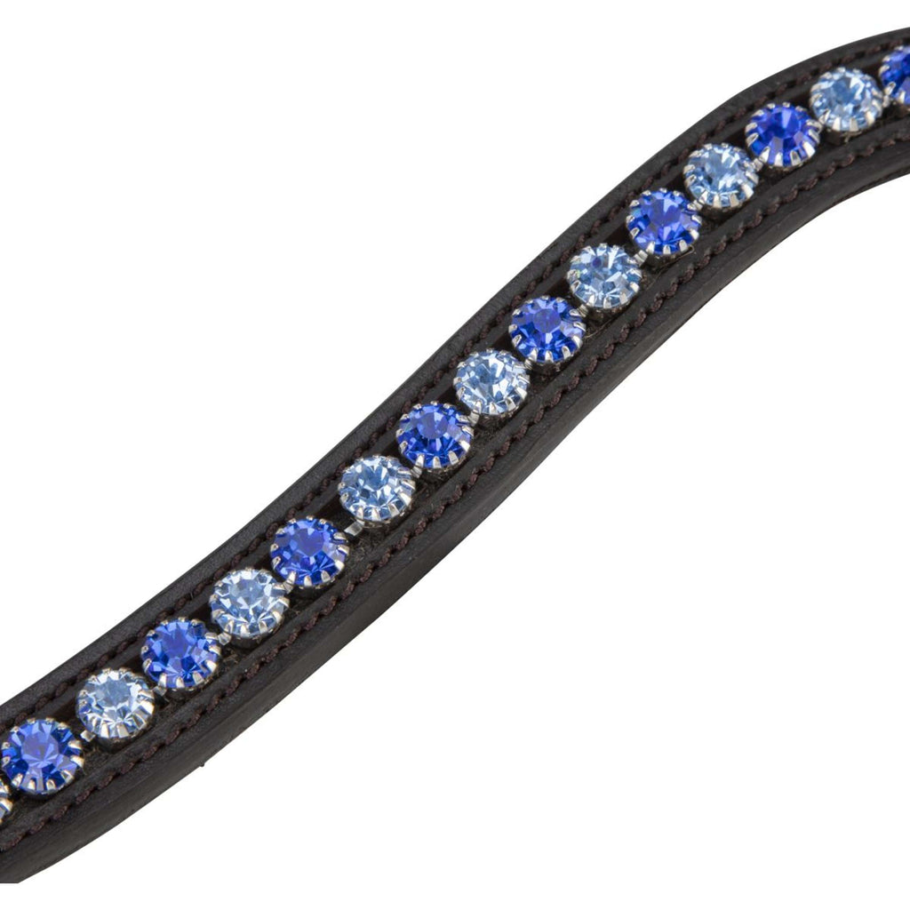 Velociti by Shires Frontal GARA Blue Diamante Havane