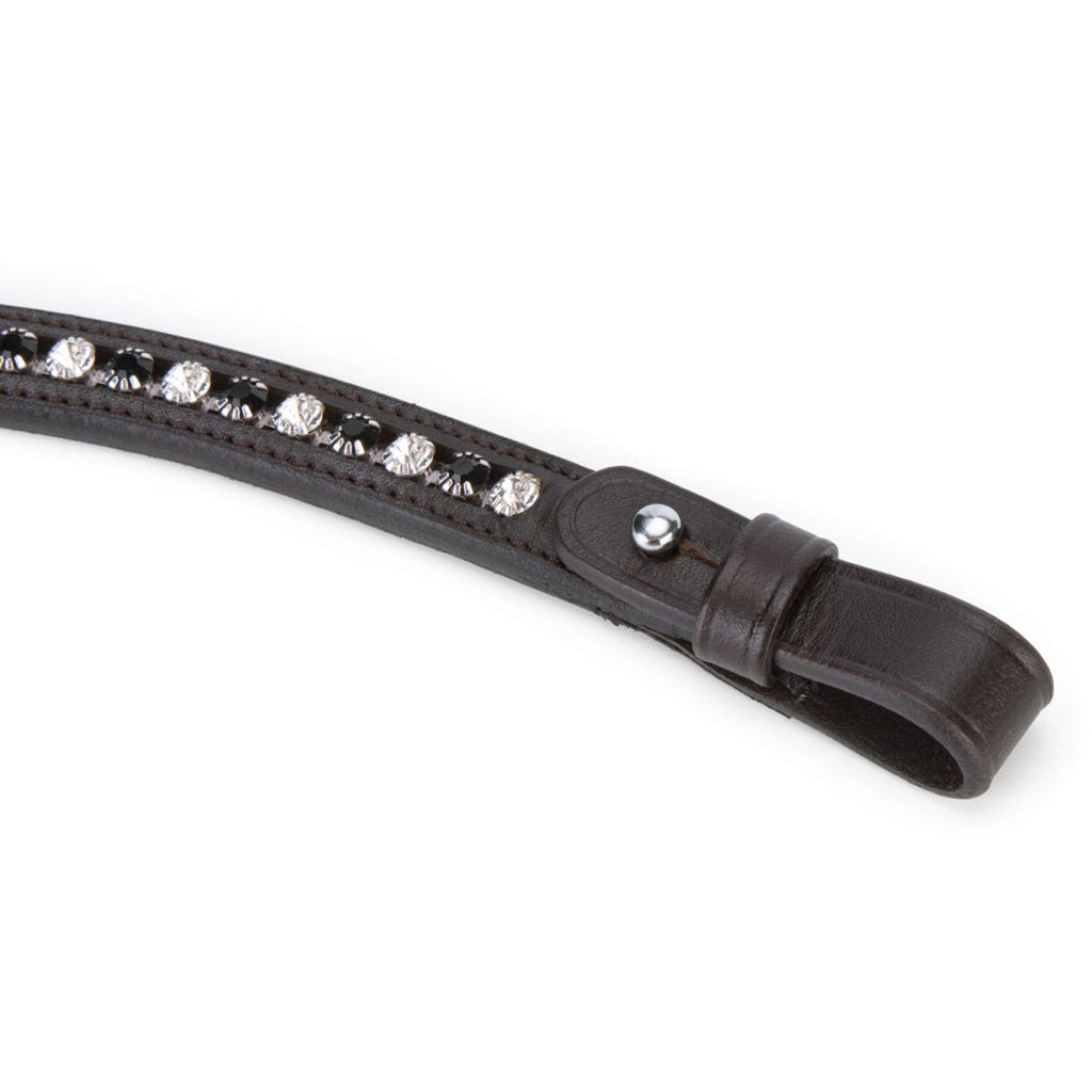 Velociti by Shires Frontal GARA Black Diamante Havane