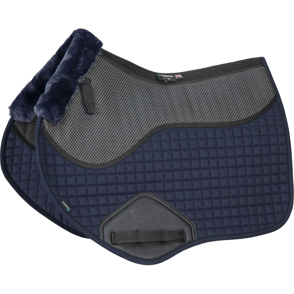 Arma by Shires Tapis de Selle Soft Grip de Saut Marin