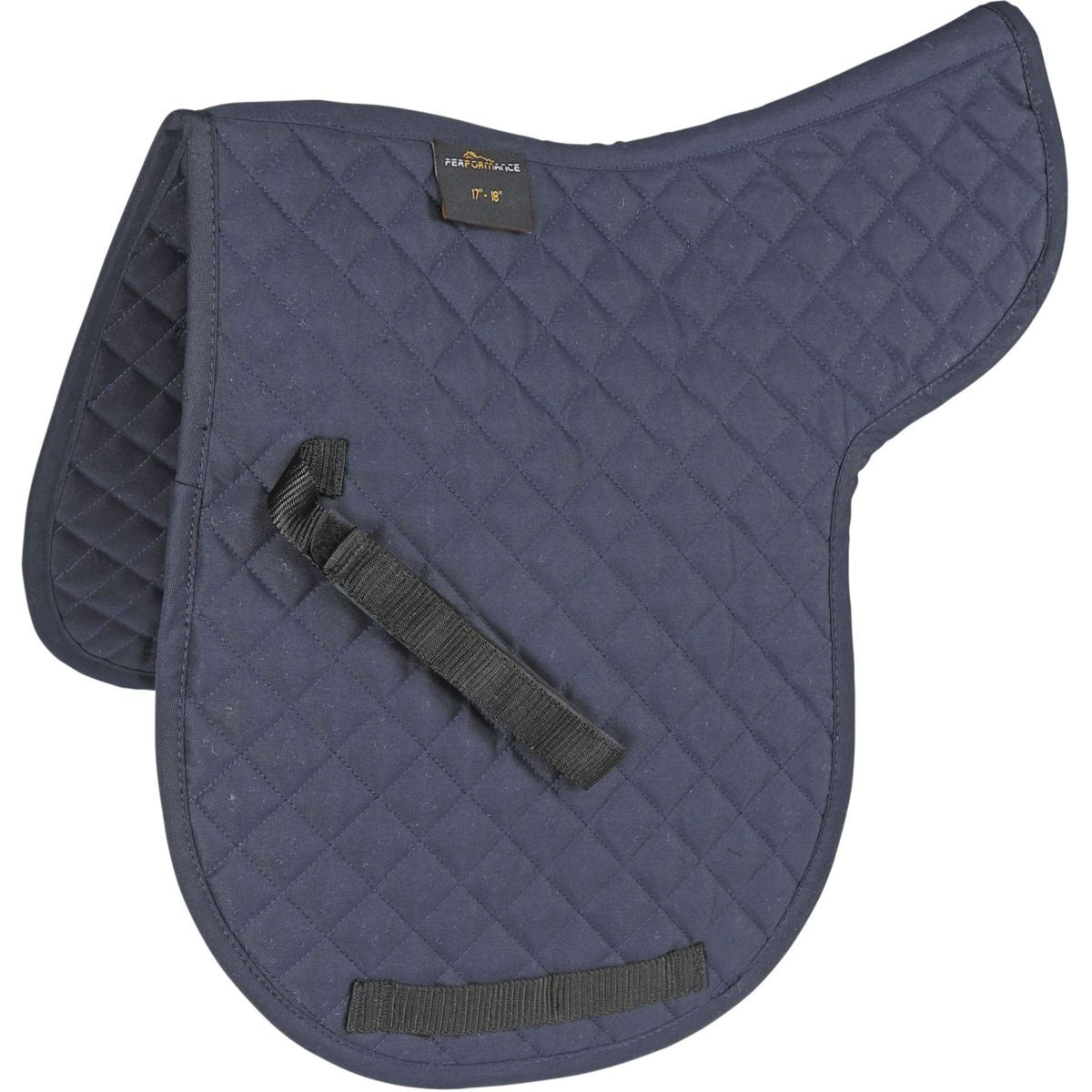 Performance by Shires Tapis de Selle Lite Forme de Selle Marin