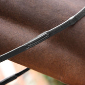 Velociti by Shires Rênes Lusso Elite Pro SureGrip Noir