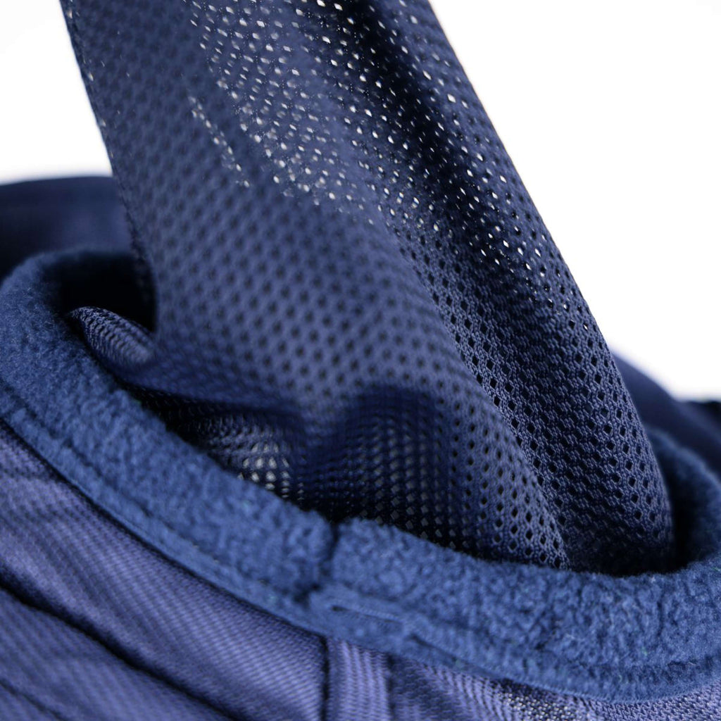 FlyGuard by Shires Masque Anti-Mouches Pro Fine Mesh avec Oreilles et Franges Marin