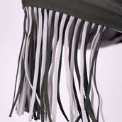 FlyGuard by Shires Masque Anti-Mouches Pro Air Motion avec Oreilles et Franges Khaki