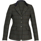 Aubrion by Shires Veste de Concours Saratoga Vert foncé Check