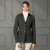 Aubrion by Shires Veste de Concours Saratoga Vert foncé Check