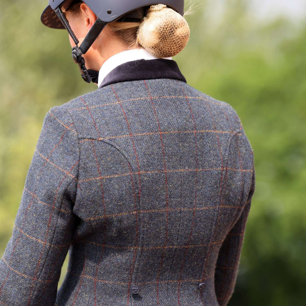 Aubrion by Shires Veste de Concours Saratoga Juniper Navy Check