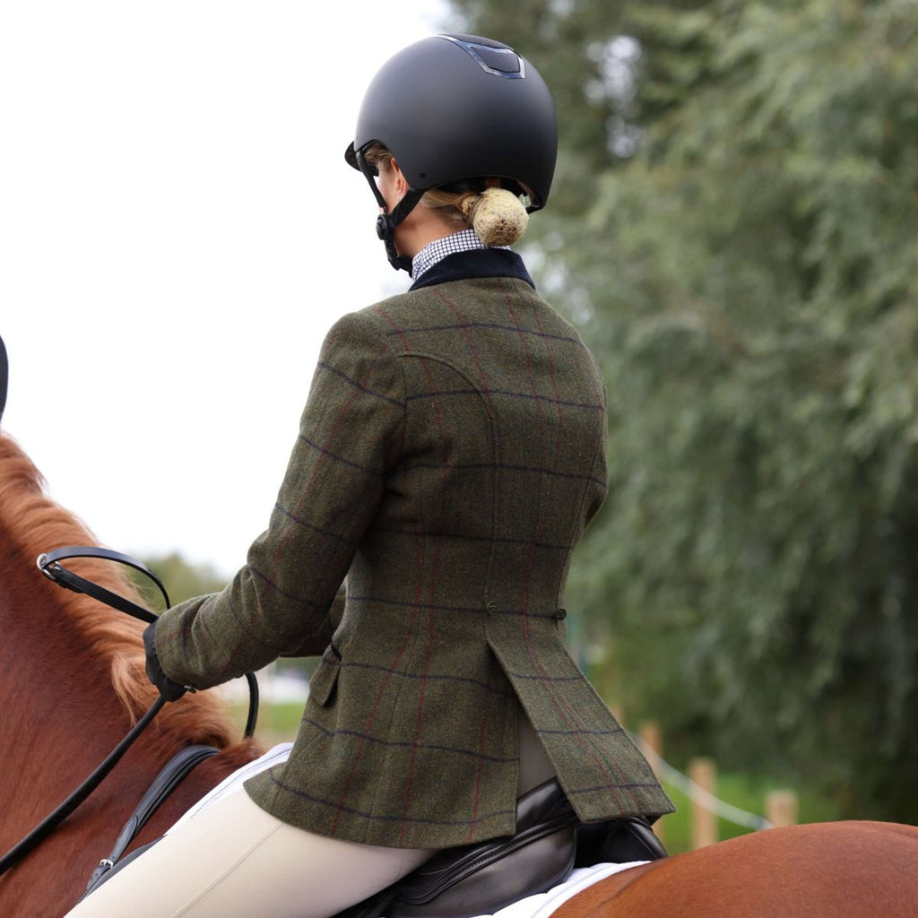 Aubrion by Shires Veste de Concours Saratoga Spruce Vert Check