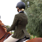 Aubrion by Shires Veste de Concours Saratoga Spruce Vert Check
