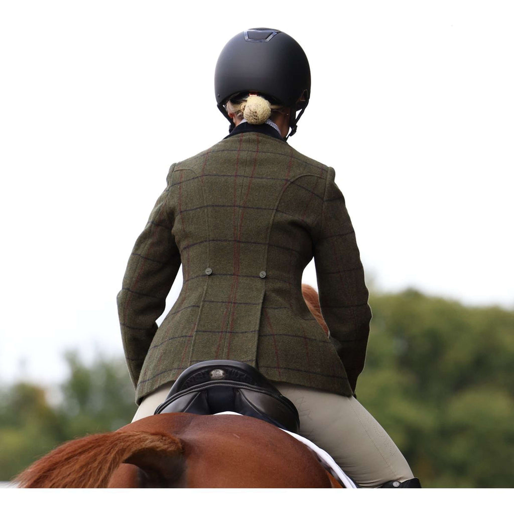 Aubrion by Shires Veste de Concours Saratoga Spruce Vert Check