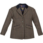 Aubrion by Shires Veste de Concours Saratoga Enfants Vert Check