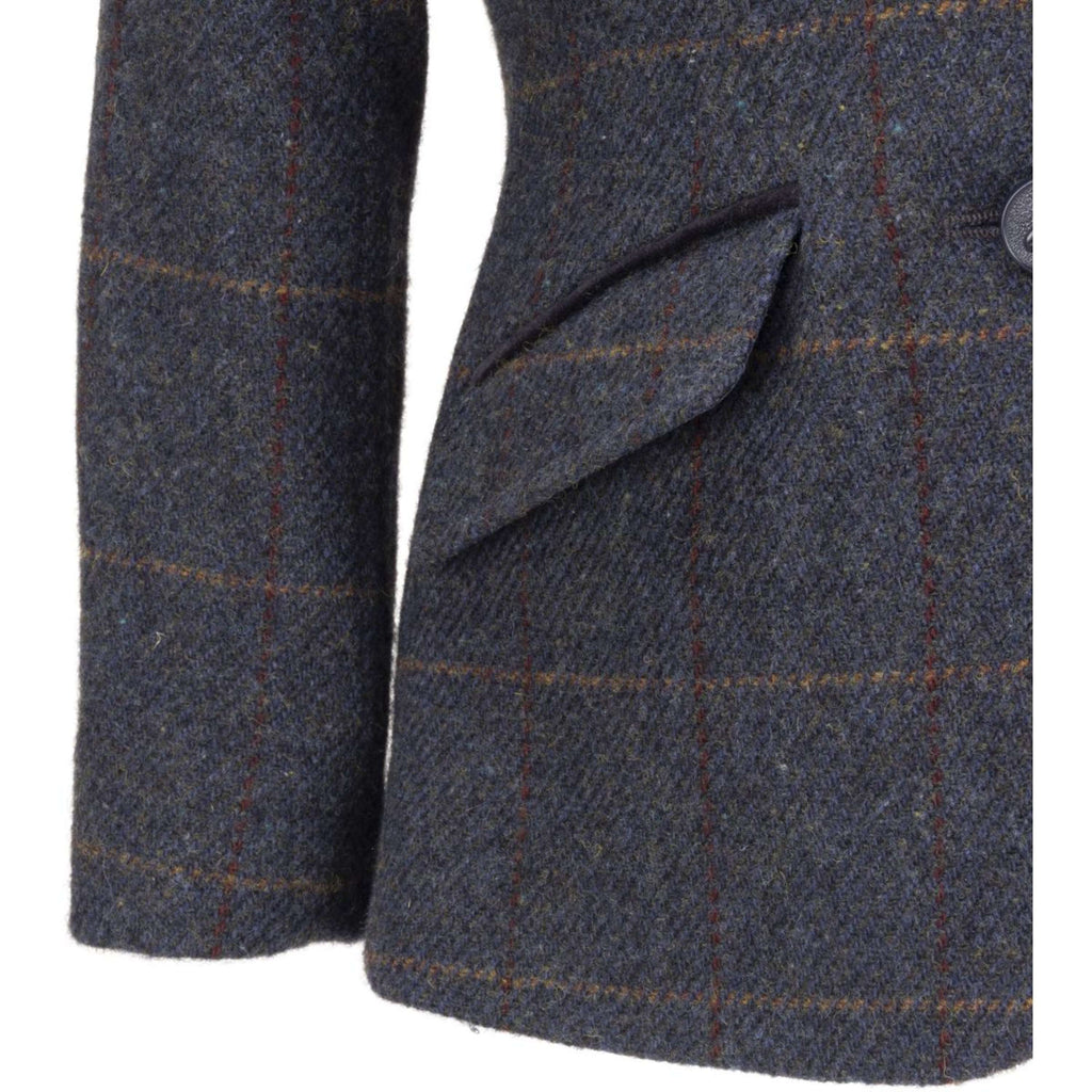 Aubrion by Shires Veste de Concours Saratoga Enfants Juniper Navy Check