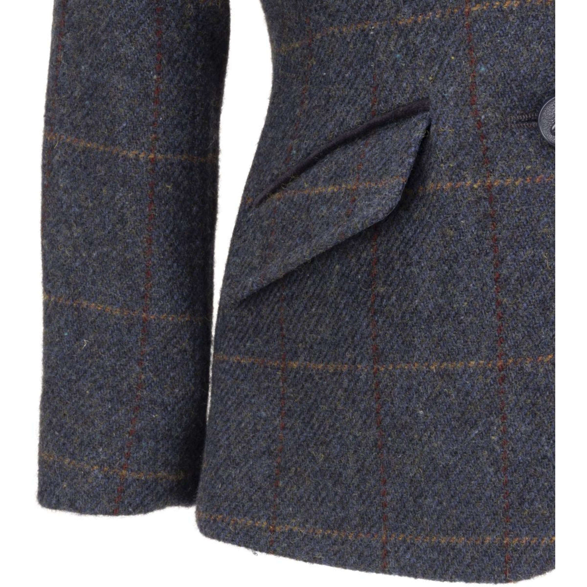 Aubrion by Shires Veste de Concours Saratoga Enfants Juniper Navy Check