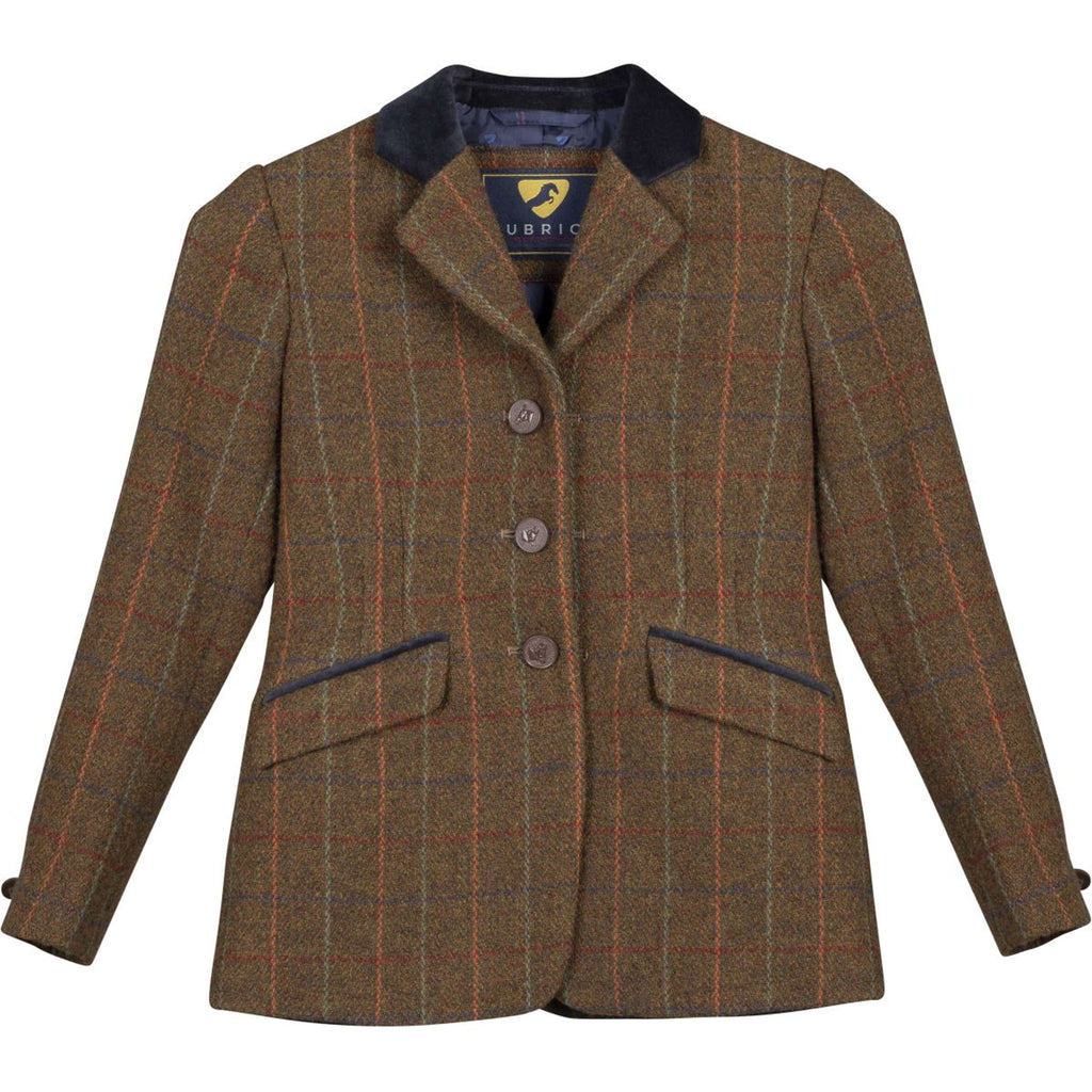 Aubrion by Shires Veste de Concours Saratoga Enfants Rouille Check