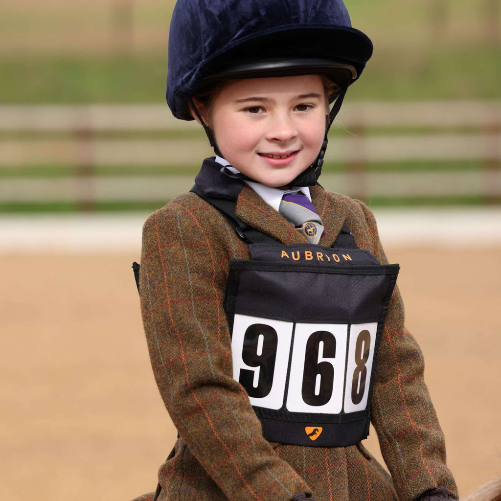 Aubrion by Shires Veste de Concours Saratoga Enfants Rouille Check