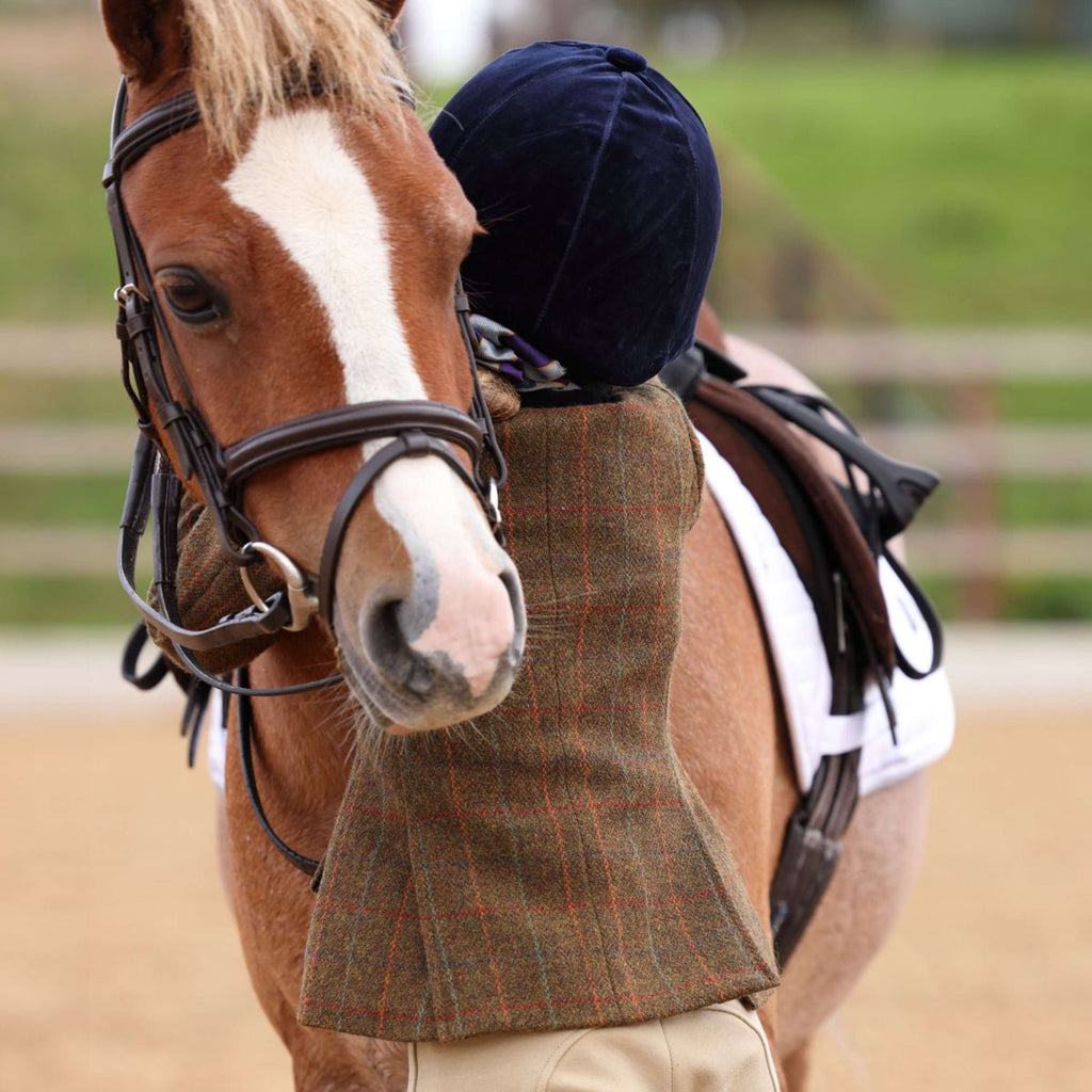 Aubrion by Shires Veste de Concours Saratoga Enfants Rouille Check