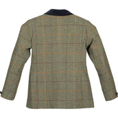 Aubrion by Shires Veste de Concours Saratoga Enfants Rouge/Jaune/Bleu Check