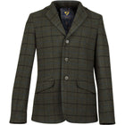 Aubrion by Shires Veste de Concours Saratoga Hommes Vert foncé Check