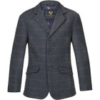 Aubrion by Shires Veste de Concours Saratoga Hommes Juniper Navy Check