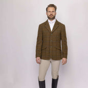 Aubrion by Shires Veste de Concours Saratoga Hommes Chêne Brun Check