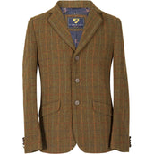 Aubrion by Shires Veste de Concours Saratoga Hommes Rouille Check