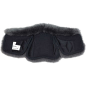 Stübben Fourrure de Sangle Equi-Soft by Mattes Peau d'Agneau Graphite