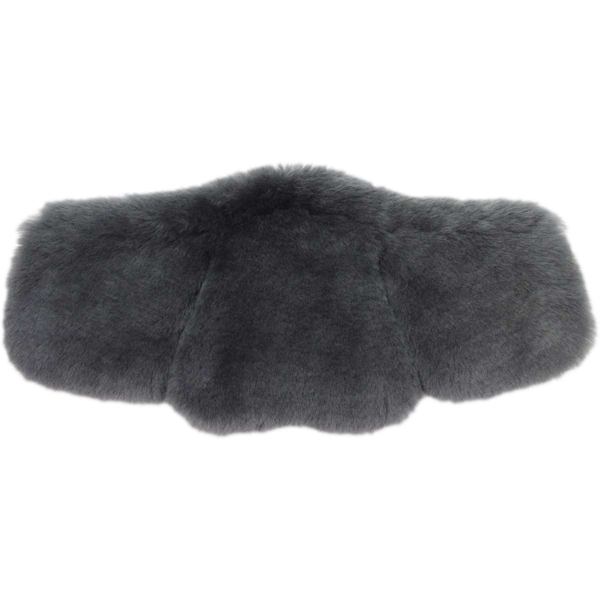 Stübben Fourrure de Sangle Equi-Soft by Mattes Peau d'Agneau Graphite