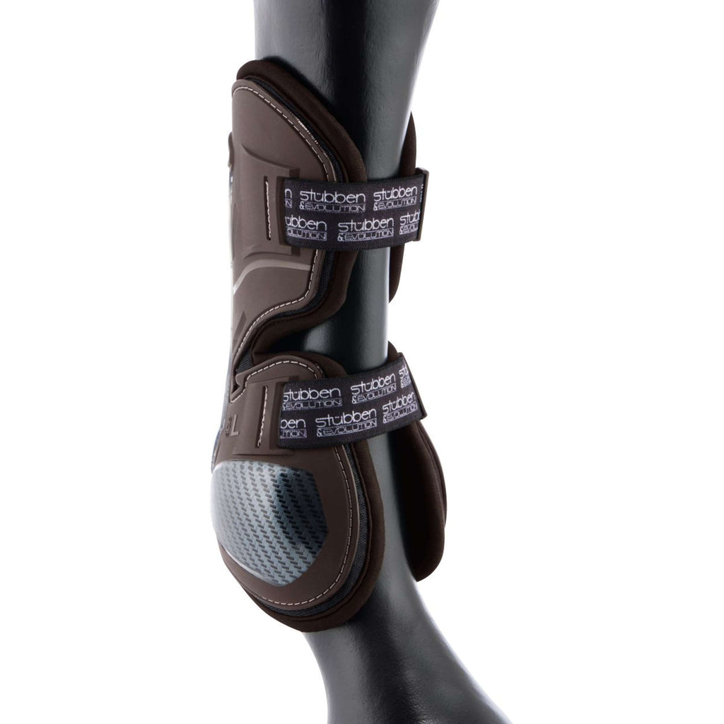 Stübben Protèges-Tendons Hybrid Carbon Marron