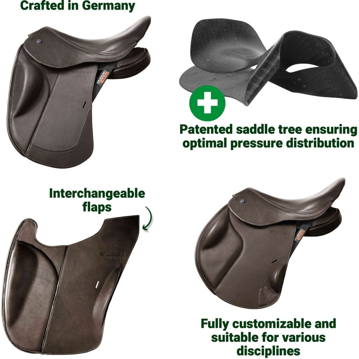 Stübben Selle de Randonnée REVsport Ébène