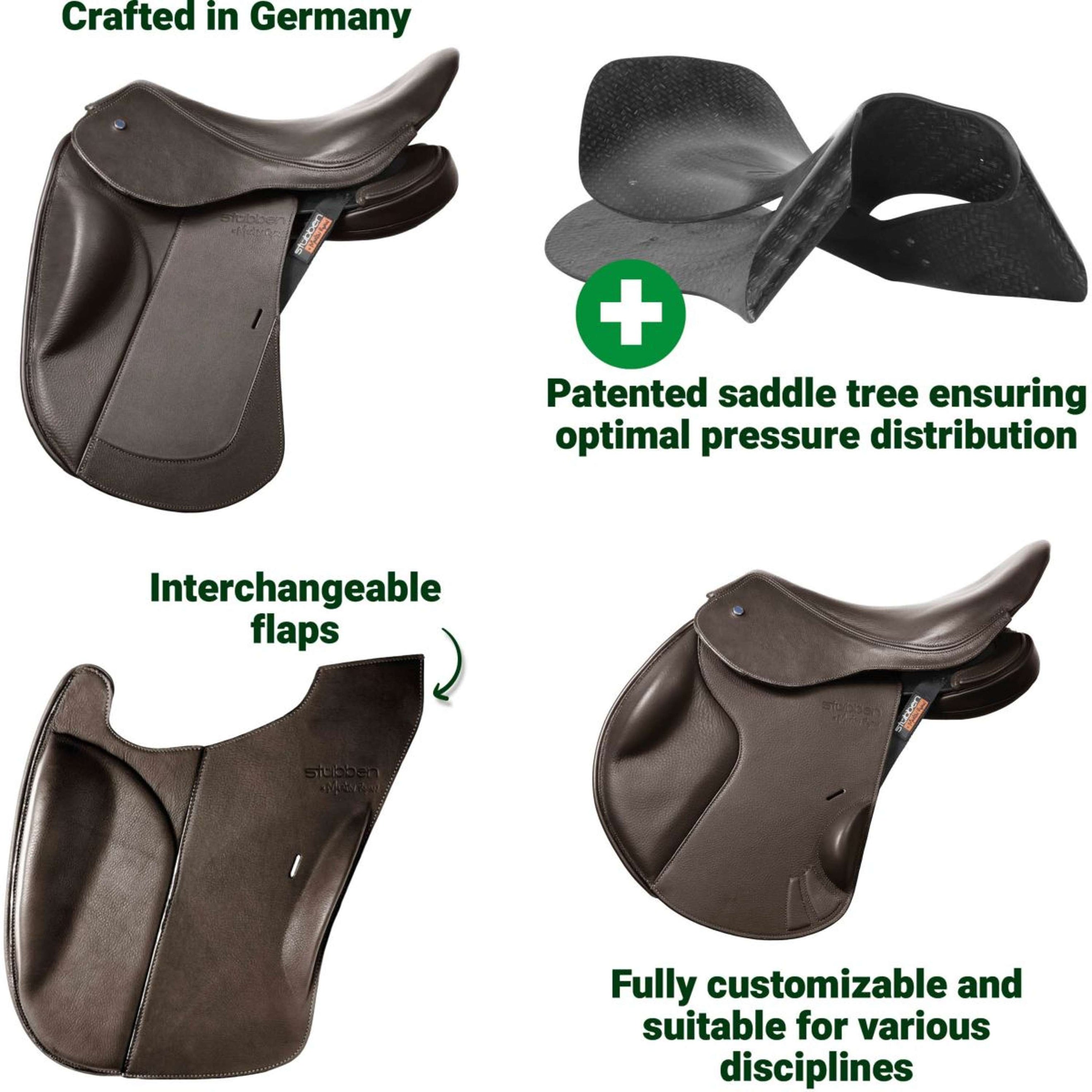Stübben Selle de Randonnée REVsport Ébène