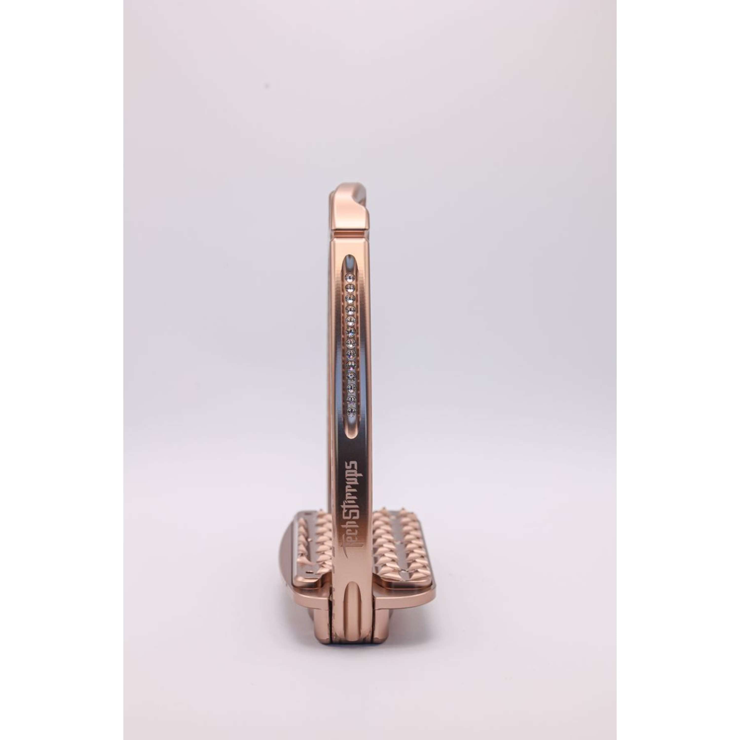 Tech Stirrups Étriers Venice Sloped EVO Leopard Rosegold