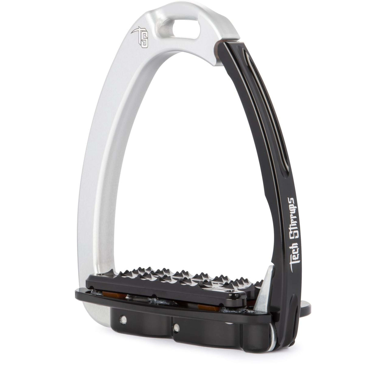 Tech Stirrups Étriers Venice Plus EVO Argent/Noir