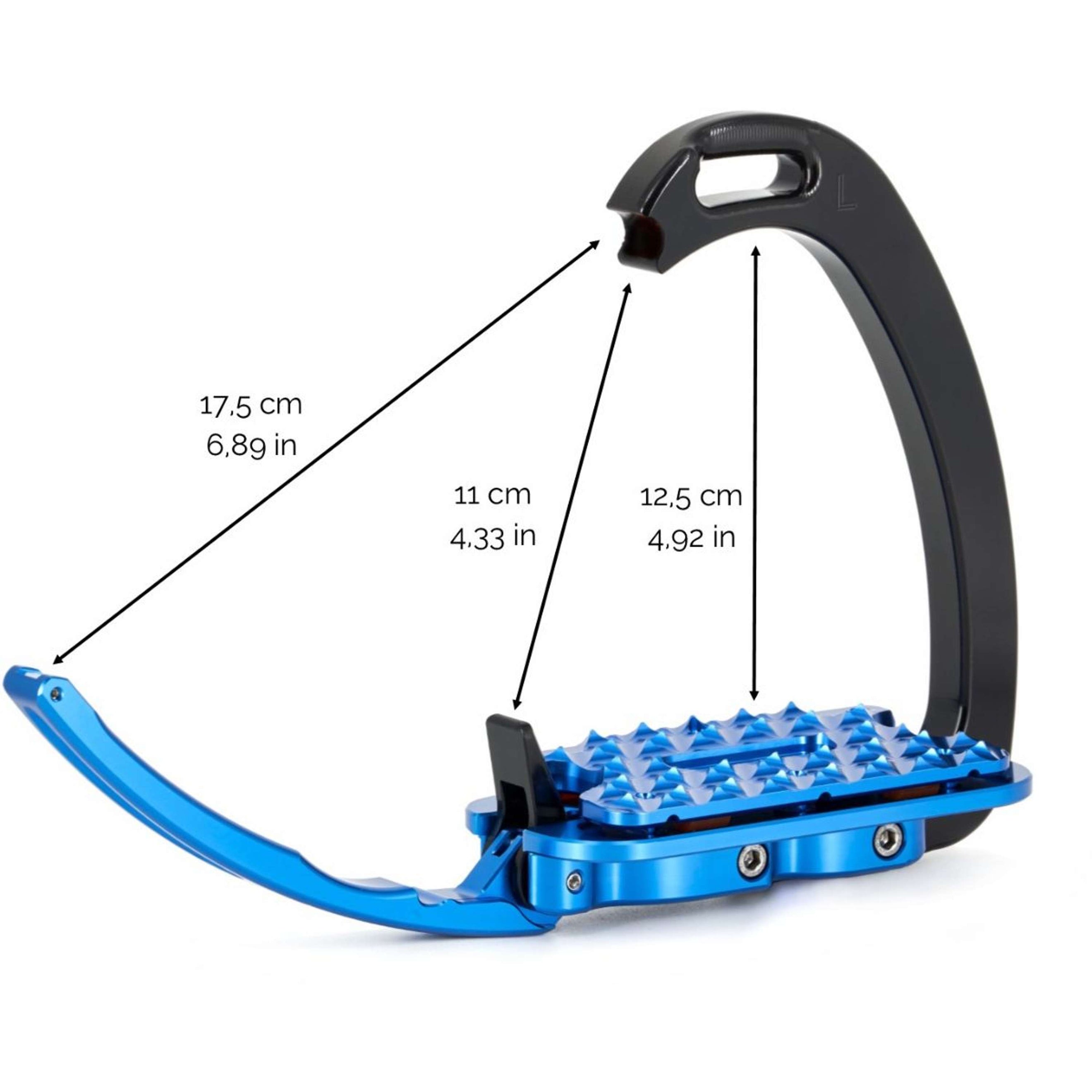 Tech Stirrups Étriers Venice Plus EVO Argent/Rouge Tech Stirrups Étriers Venice Plus EVO Argent/Rouge