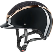 Uvex Bombe Exxeed Glow noir/Rose