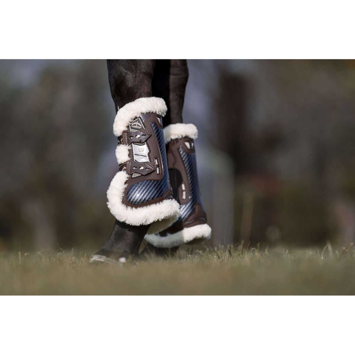 Veredus Protèges-Tendons Carbon Gel Absolute Save the Sheep Front Marron